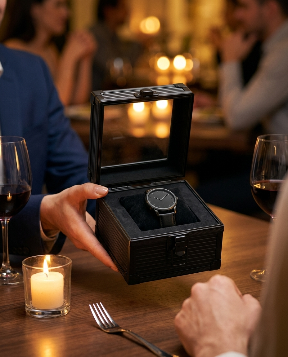 Boîte Madeleine offerte en cadeau au restaurant