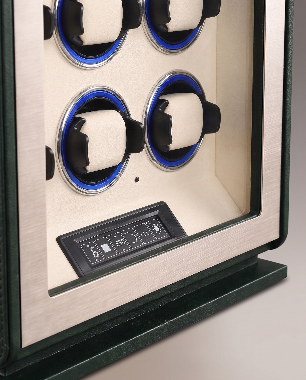 Écran tactile et rotors du remontoir Pégase 6