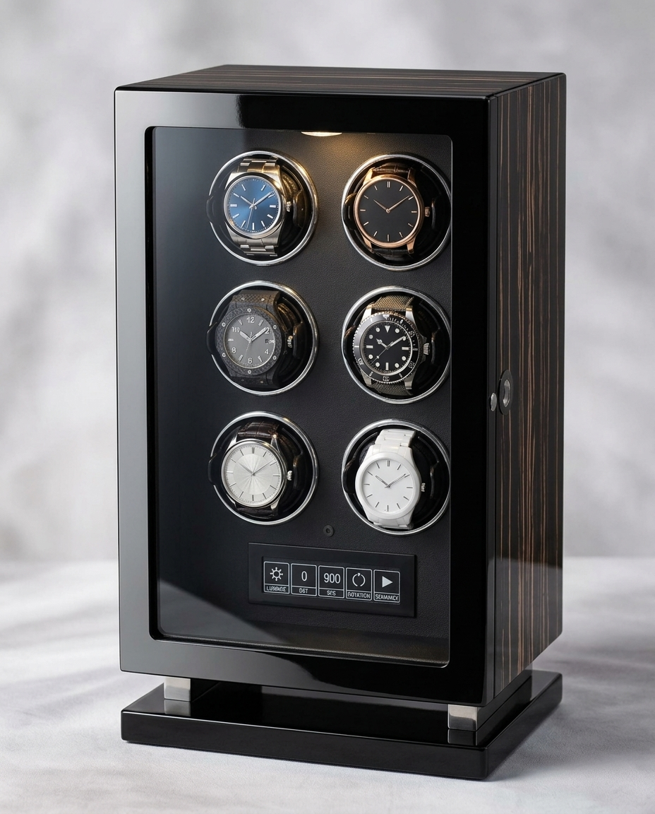 Six rotors du remontoir Sirius