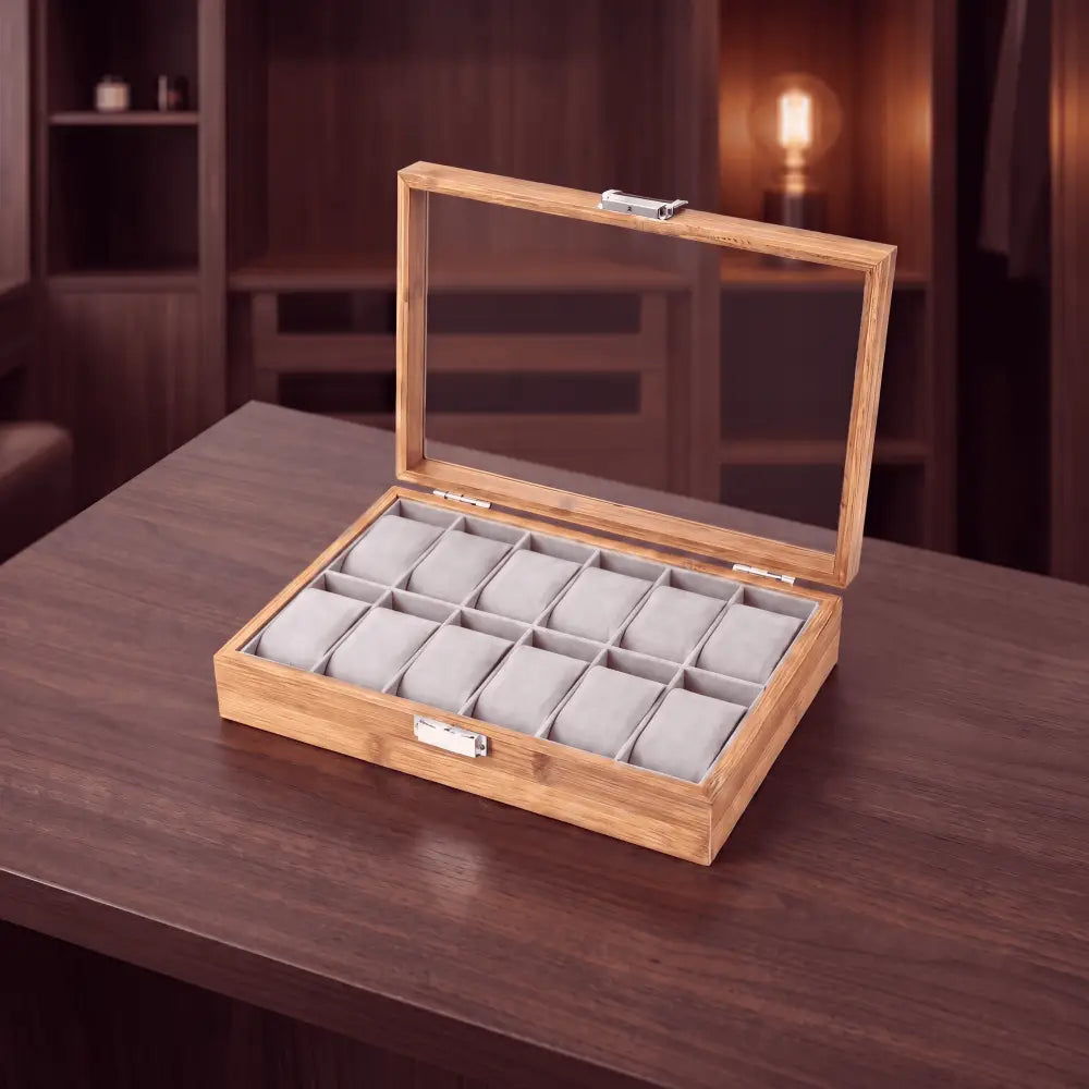 Boîte à montres Luxembourg 12 montres — Maison Orvian