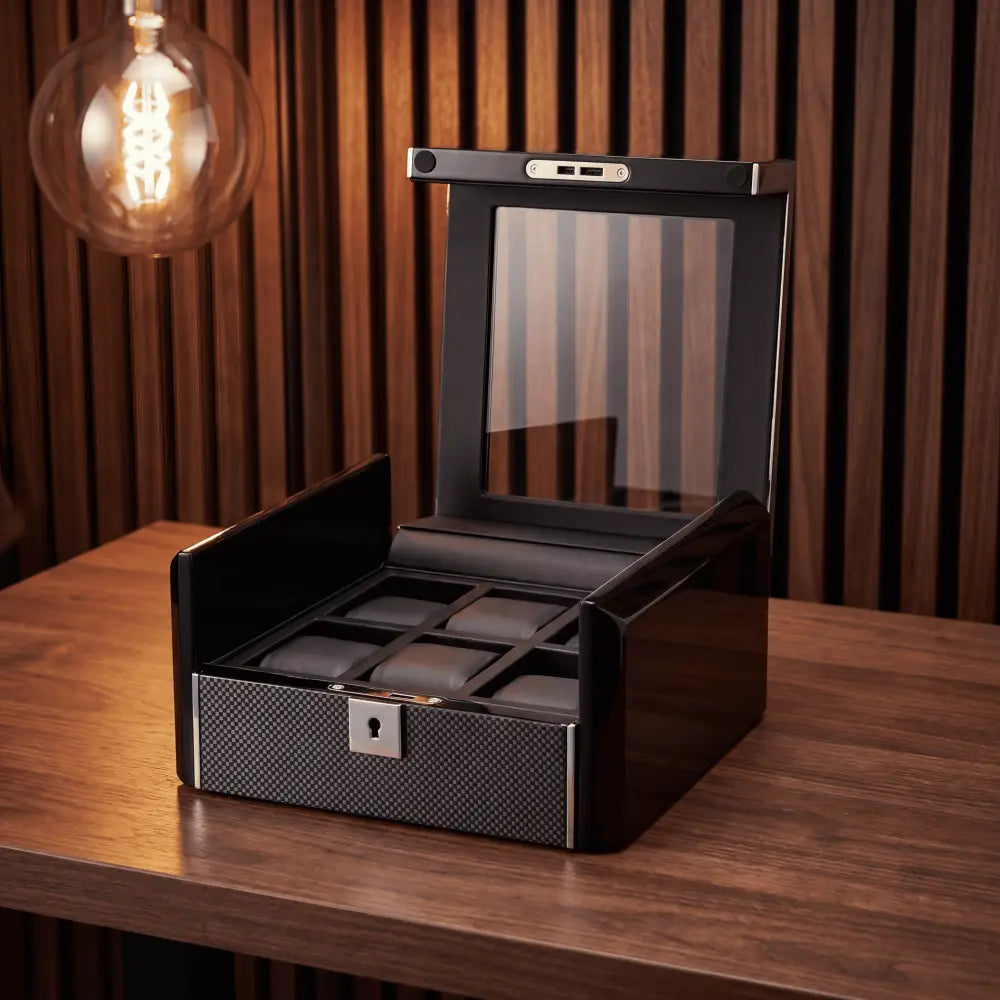 Boîte à montres Trocadéro 6 montres — Maison Orvian