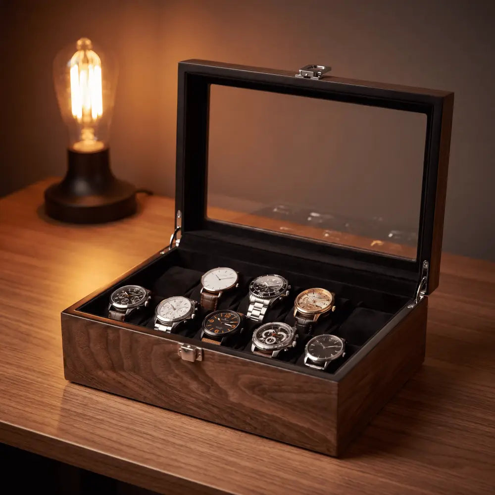 Boîte à montres Tuileries 10 montres — Maison Orvian