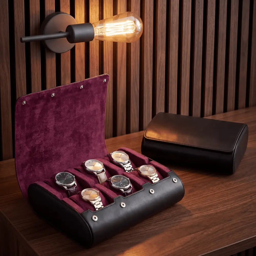 Étui Sillage 6 montres — Maison Orvian