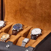 Étui Escale ambre 6 montres — Maison Orvian