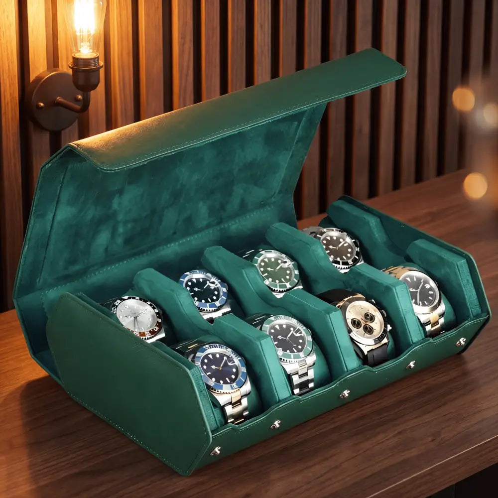Étui Traversée 8 montres — Maison Orvian