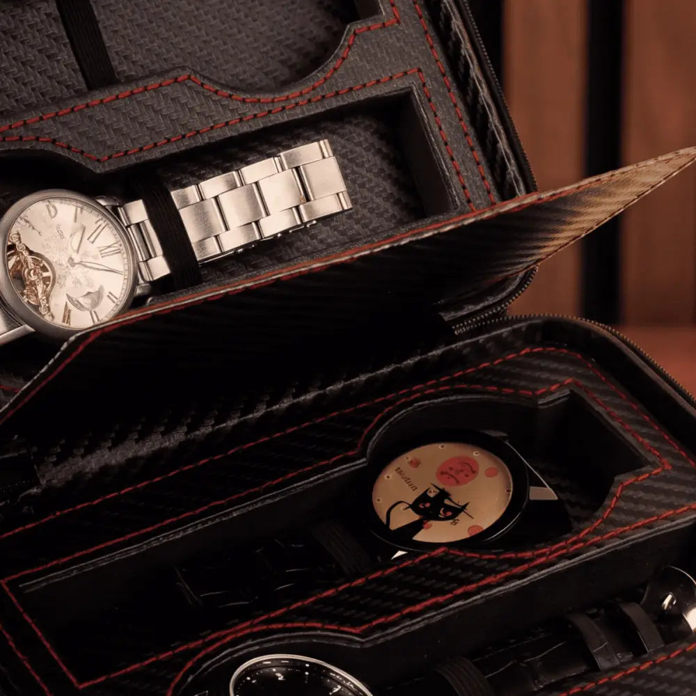 Étui Escapade 4 montres — Maison Orvian