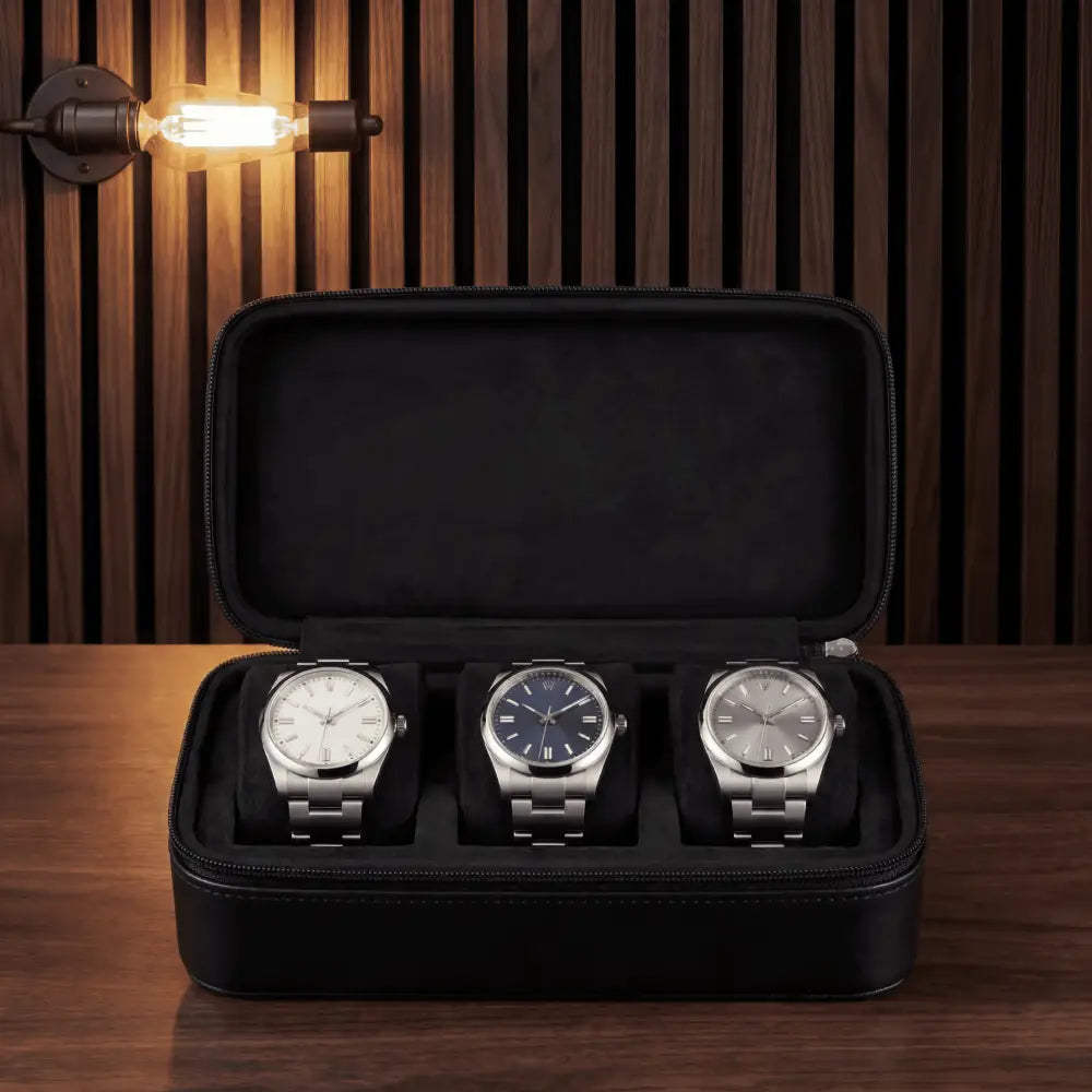 Étui Grand Tour 3 montres — Maison Orvian