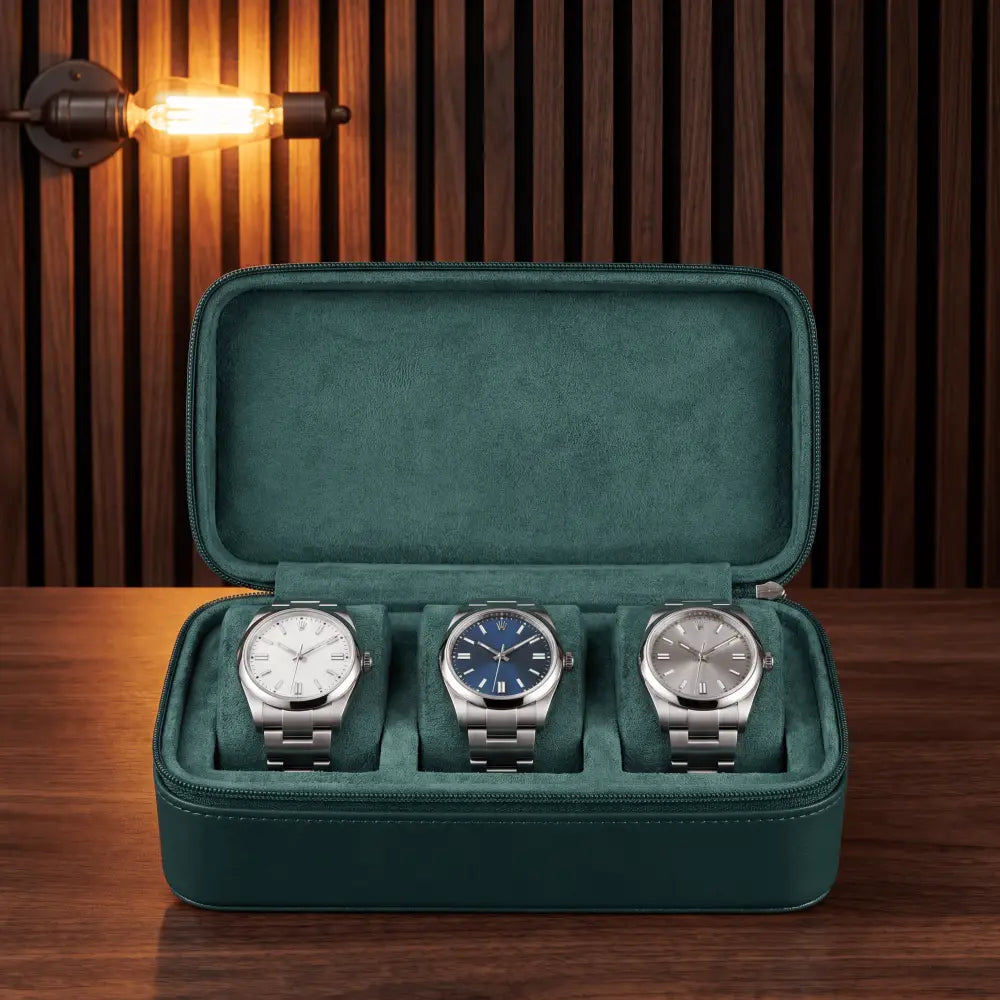Étui Grand Tour 3 montres — Maison Orvian