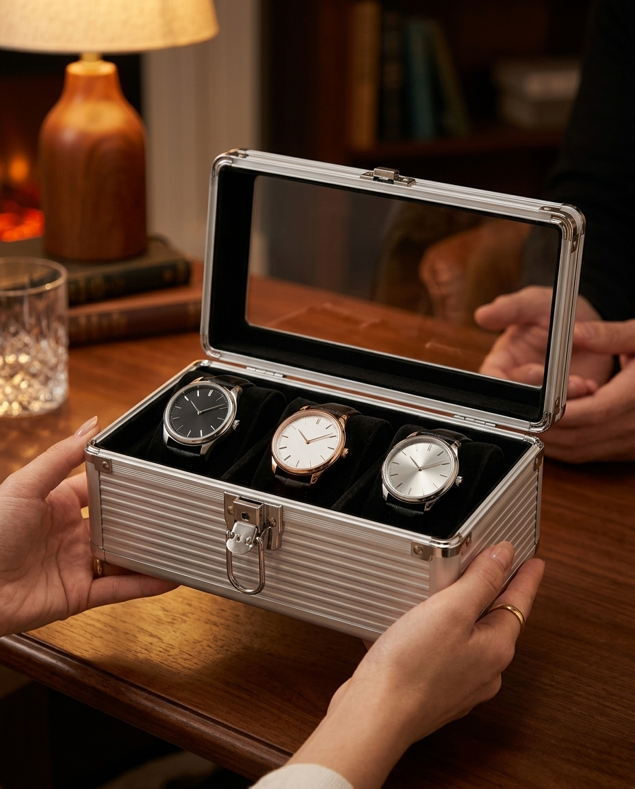 Boîte Madeleine 3 montres offerte en cadeau