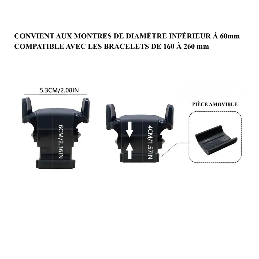Remontoir Altaïr 6 montres, tiroir de rangement et télécommande — Maison Orvian