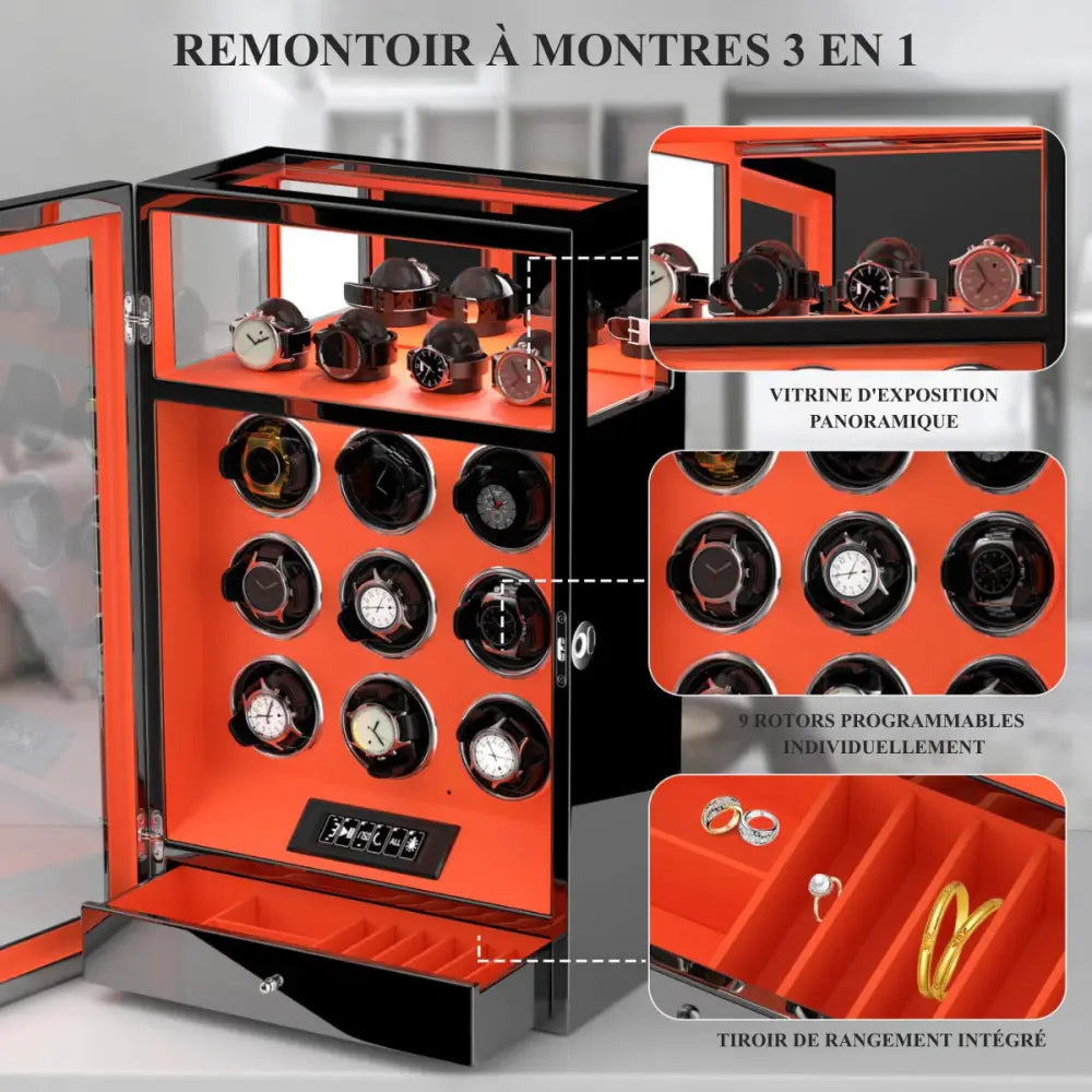 Remontoir Altaïr 9 montres — Maison Orvian