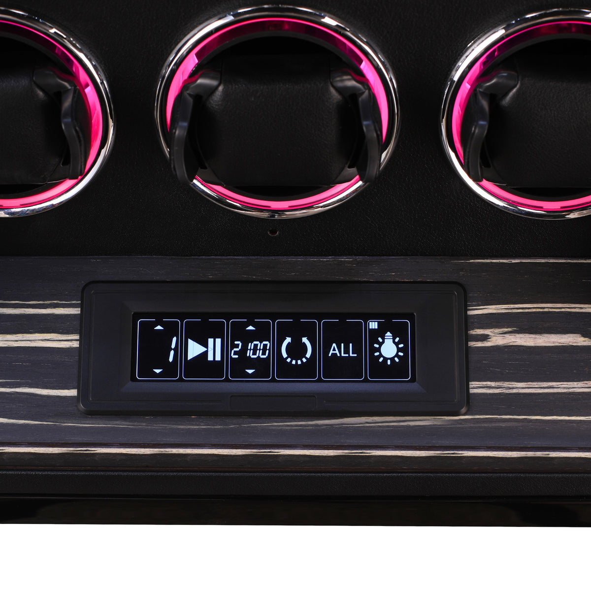 Écran LCD de commande du remontoir Lyra