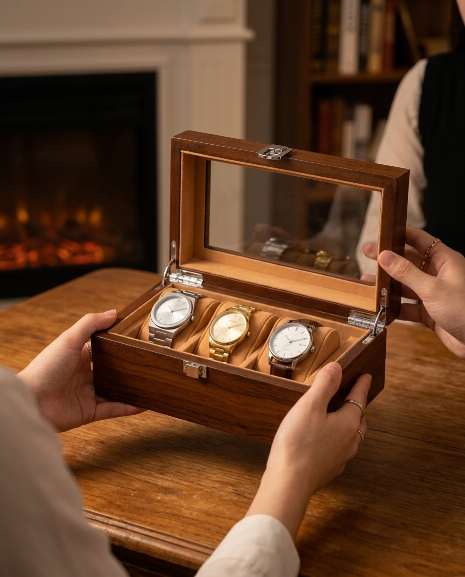 Boîte Rivoli 3 montres offerte en cadeau